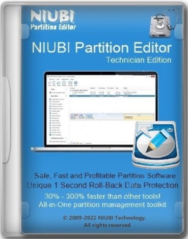 instaling NIUBI Partition Editor Pro / Technician 9.7.3